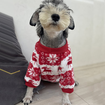 Suéter Navideño Acolchado para Perros - Abrigo Cálido de Invierno - Image 3