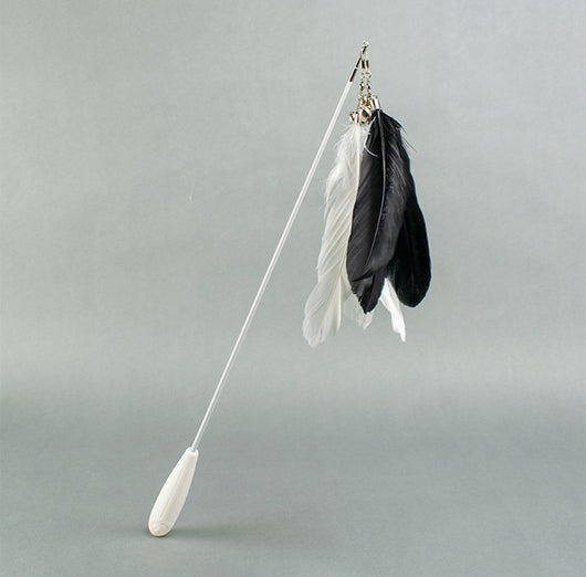 Juguete Interactivo Extensible para Gatos con Campana y Pluma Removible - Image 11