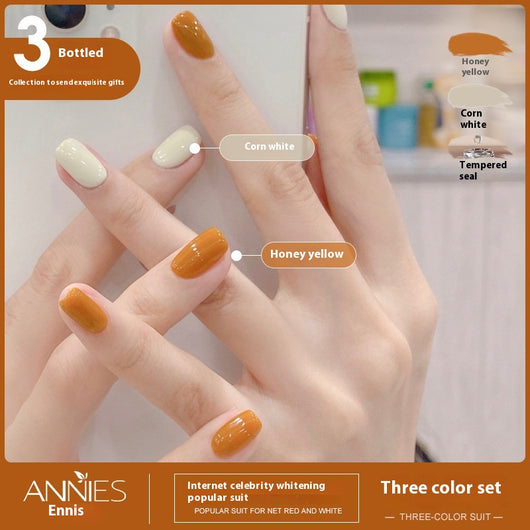 Set de Esmalte de Gel Nude Hielo Tricolor 2024 - Colección Jelly - Image 34