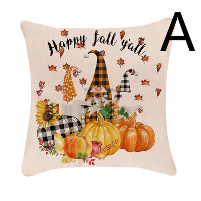 Fundas de Cojín Serie Calabaza Halloween para Sofá y Auto