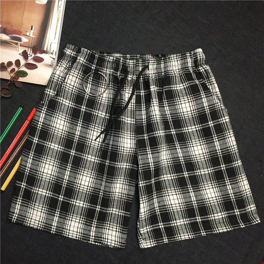 Shorts Cómodos Estilo Coreano Retro Oversize Unisex
