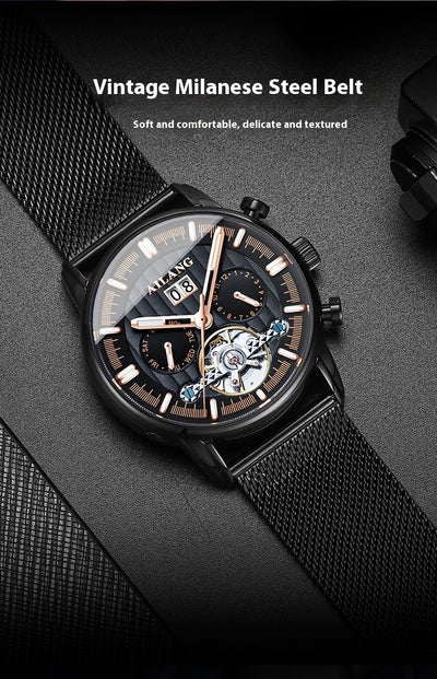 Reloj Automático Tourbillon Multifunción para Hombre - Image 26