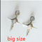 Ins Cross Kvk Earrings Diamond Earrings Design Simple Earrings Ear Jewelry Female B