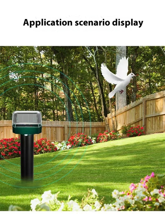 Repelente Solar Ultrasónico para Roedores con Iluminación de Patio - Image 18