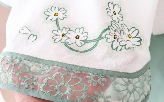Falda de Verano Estilo Chino Antiguo para Niñas - Image 11