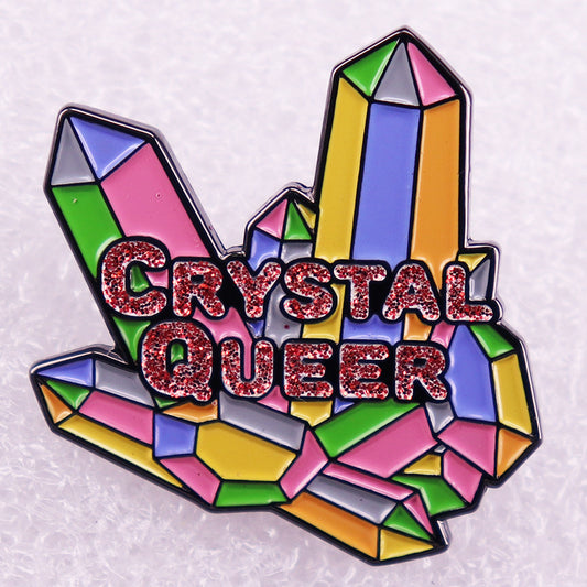 Broche de Joyería Pastel Brillante - Diseño Artístico Colorido