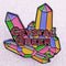 Broche de Joyería Pastel Brillante - Diseño Artístico Colorido