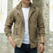 Chaqueta Outdoor Impermeable de Color Sólido para Hombre