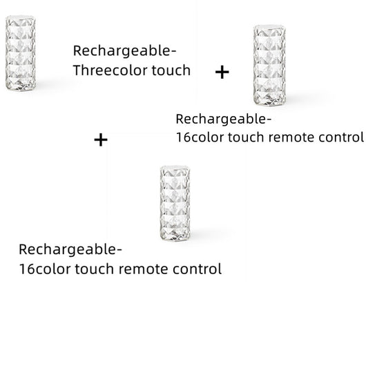 Lámpara LED Rosa Diamante Romántica para Dormitorio y Sala - Image 11