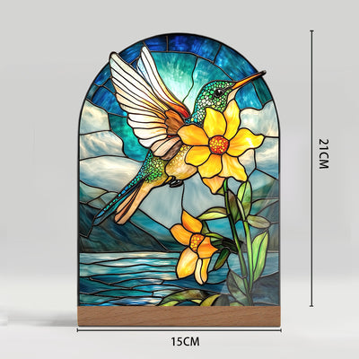 Adornos Decorativos Acrílicos con Efecto Cristal - Flores y Paisajes - Image 5