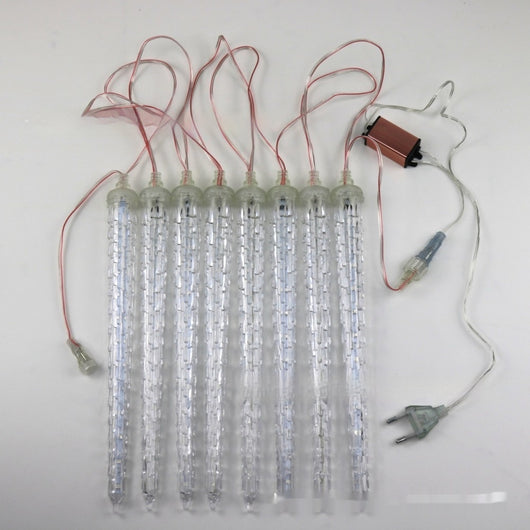 Lámpara Solar Navideña con Luces LED en Forma de Cono de Hielo - Image 32