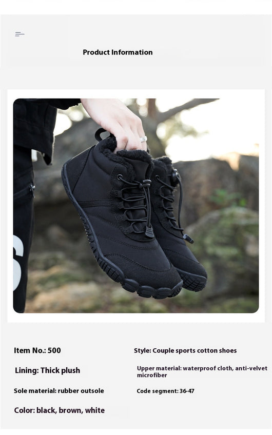 Botas de Invierno para Hombre - Aislamiento Térmico para Montaña y Camping - Image 18