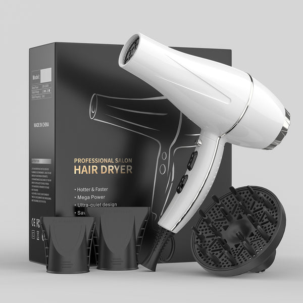 Secador de Cabello Iónico 2300W con Control de Temperatura Constante