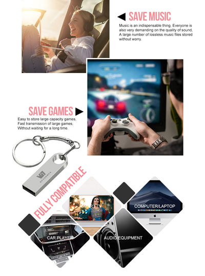 Auto Metálico USB de Alta Velocidad - Image 14