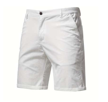 Shorts Casuales Slim Fit de Color Liso para Hombre - Image 11