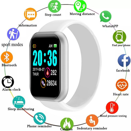 Pulsera Inteligente Y68 Deportiva Bluetooth para Estudiantes - Image 2