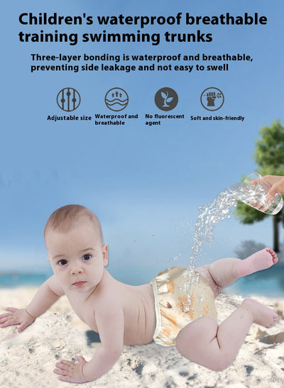 Traje de Baño Impermeable y Transpirable para Niños Pequeños - Image 12