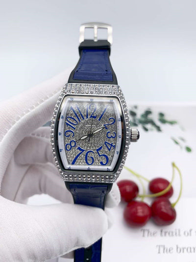 Reloj de Cuarzo Elegante con Correa de Diamantes Completa - Image 9