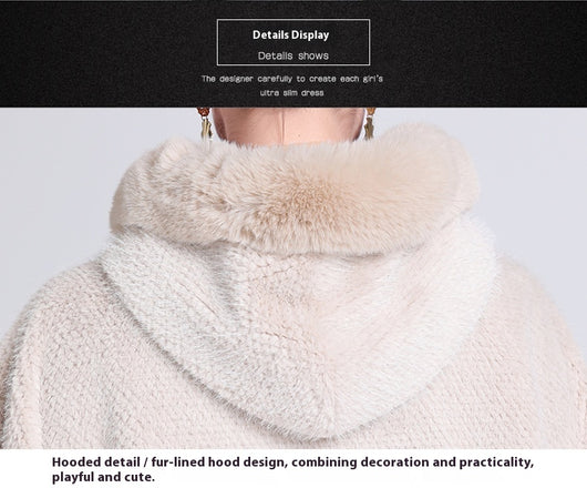 Capa Elegante con Cuello de Pelaje Sintético y Forro Polar Acolchado - Image 28