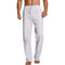 Pantalones Holgados de Algodón y Lino con Cintura Elástica