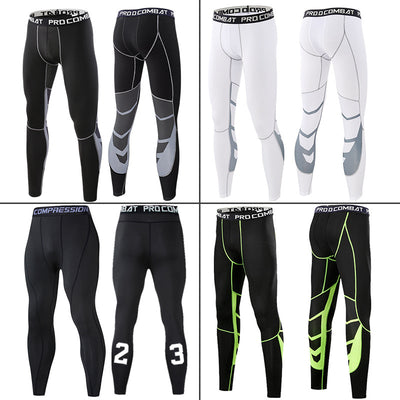 Mallas Deportivas para Hombre - Leggings Compresión para Correr y Gimnasio - Image 4