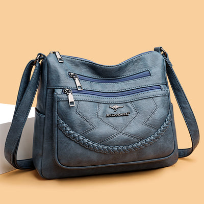 Bolso de Hombro de Cuero Suave para Mujer - Capacidad Extra Grande - Image 3