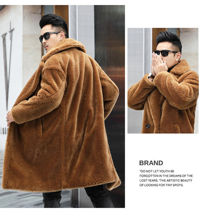 Abrigo Largo de Cachemira para Hombre - Elegancia y Calidez Invernal - Image 10