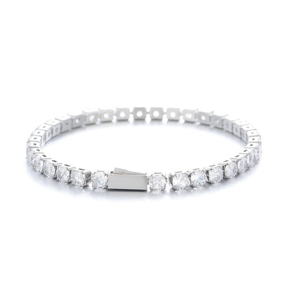 Pulsera para Hombre Acero Inoxidable con Circones y Cierre de Resorte - Image 6