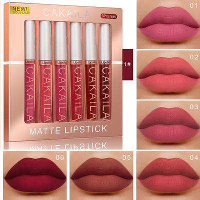 Set de 6 Brillos Labiales Mate Ultra Adherentes - Image 4