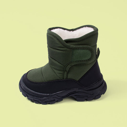 Botas Cálidas Aisladas para Niños con Suela Gruesa y Caña Alta - Image 6