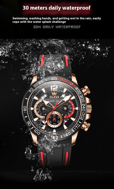 Reloj Inteligente de Banda Silicona con Luz Nocturna para Hombre - Image 21
