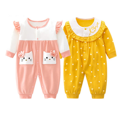 Pack de 2 Monos para Bebé Niña - Jumpsuit Cómodo y Elegante - Image 8