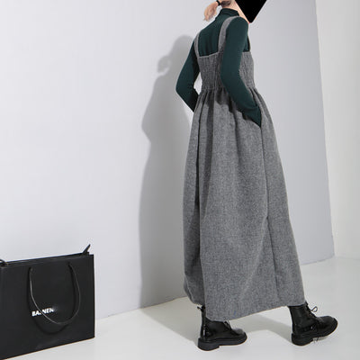 Pantalón Ancho Plisado con Tirantes Ajustables - Diseño Oversize Primavera Verano - Image 20