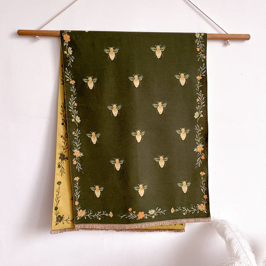 Chal de Cachemira Retro Tejido para Mujer - Abrigo Cálido Otoño Invierno - Image 6