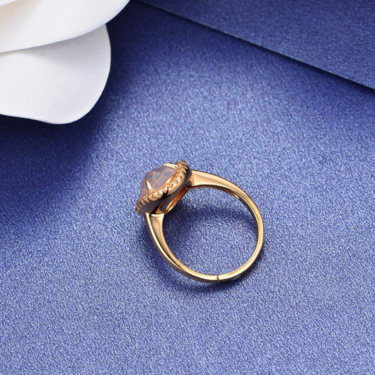 Anillo de Plata Esterlina con Cristal Vintage - Diseño de Personalidad - Image 4