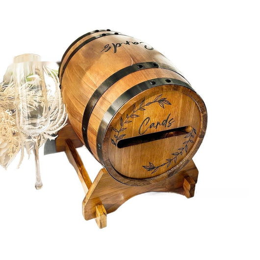 Caja de Regalos Estilo Barril de Vino para Bodas y Eventos - Image 5