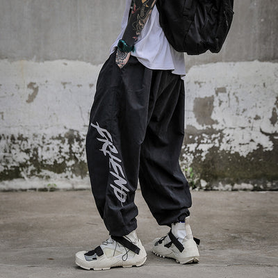 Pantalones Harlem Cómodos con Cordón Ajustable - Estilo Hip-Hop Coreano - Image 9