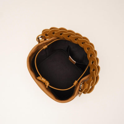 Bolso Bandolera de Cuero Vegetal - Estilo Bucket Vintage - Image 23