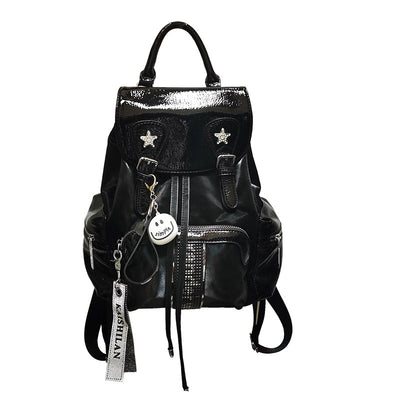 Mochila de Viaje Versátil Gran Capacidad con Cordón Ajustable - Image 7