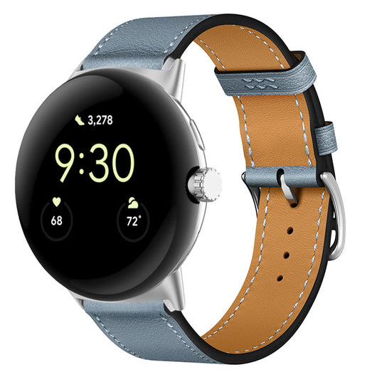 Correa de Cuero PU Bicolor para Google Watch - Estilo y Durabilidad - Image 21