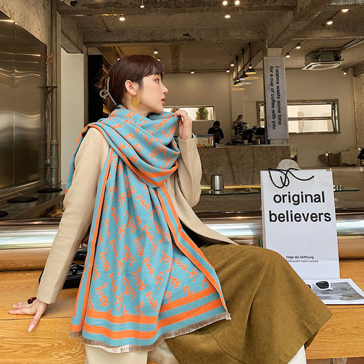Pashmina de Cachemira Premium para Mujer - Abrigo Grueso y Cálido - Image 9
