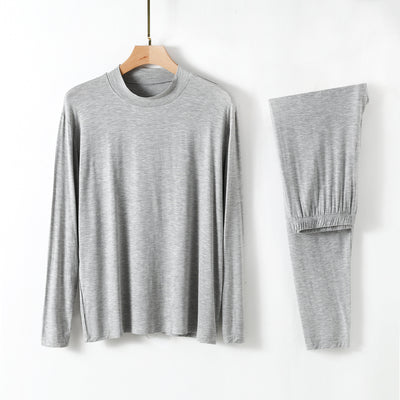 Conjunto de Pijama Térmico de Cuello Alto y Manga Larga - Image 6