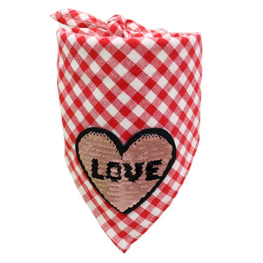 Toalla Triangular para Mascotas Día de San Valentín - Image 2