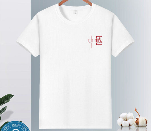 Camiseta de Algodón Puro para Parejas - Ajuste Slim Talla Grande - Image 21