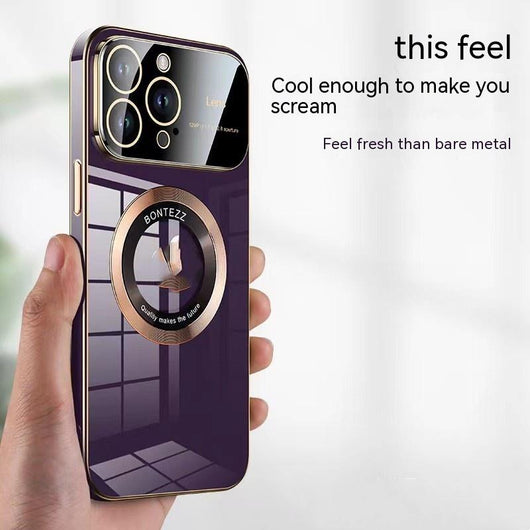 Funda para iPhone 14 con Ventanas de Porcelana y Cierre Magnético - Image 6