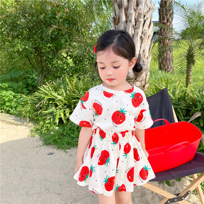 Conjunto Infantil Estilo Vaquero con Falda Pantalón - Dos Piezas - Image 11