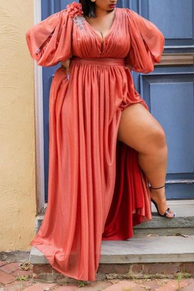Vestido Ejecutivo Talla Grande para Mujer - Estilo Europeo y Americano - Image 6