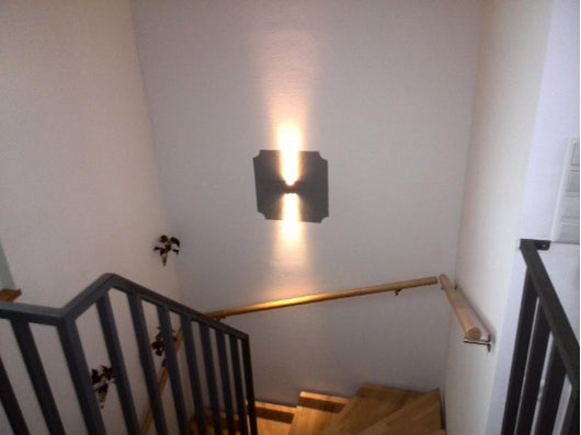 Lámpara de Pared Minimalista Bidireccional en Aluminio para Dormitorio - Image 9