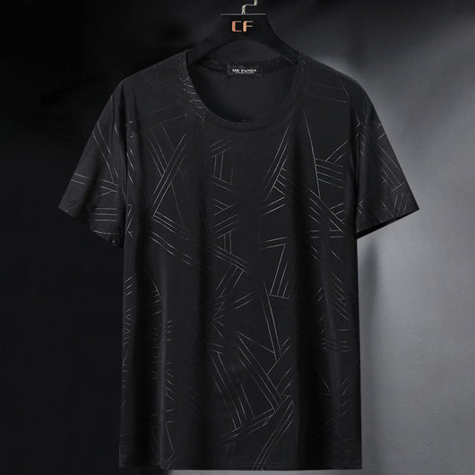 Camiseta Hombre Talla Grande Seda de Hielo Manga Corta - Image 15