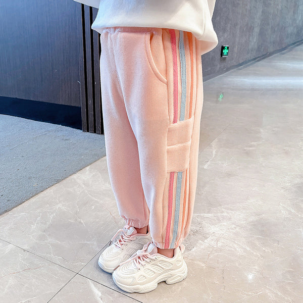 Conjunto Abrigo Acolchado + Pantalón Polar para Niñas
